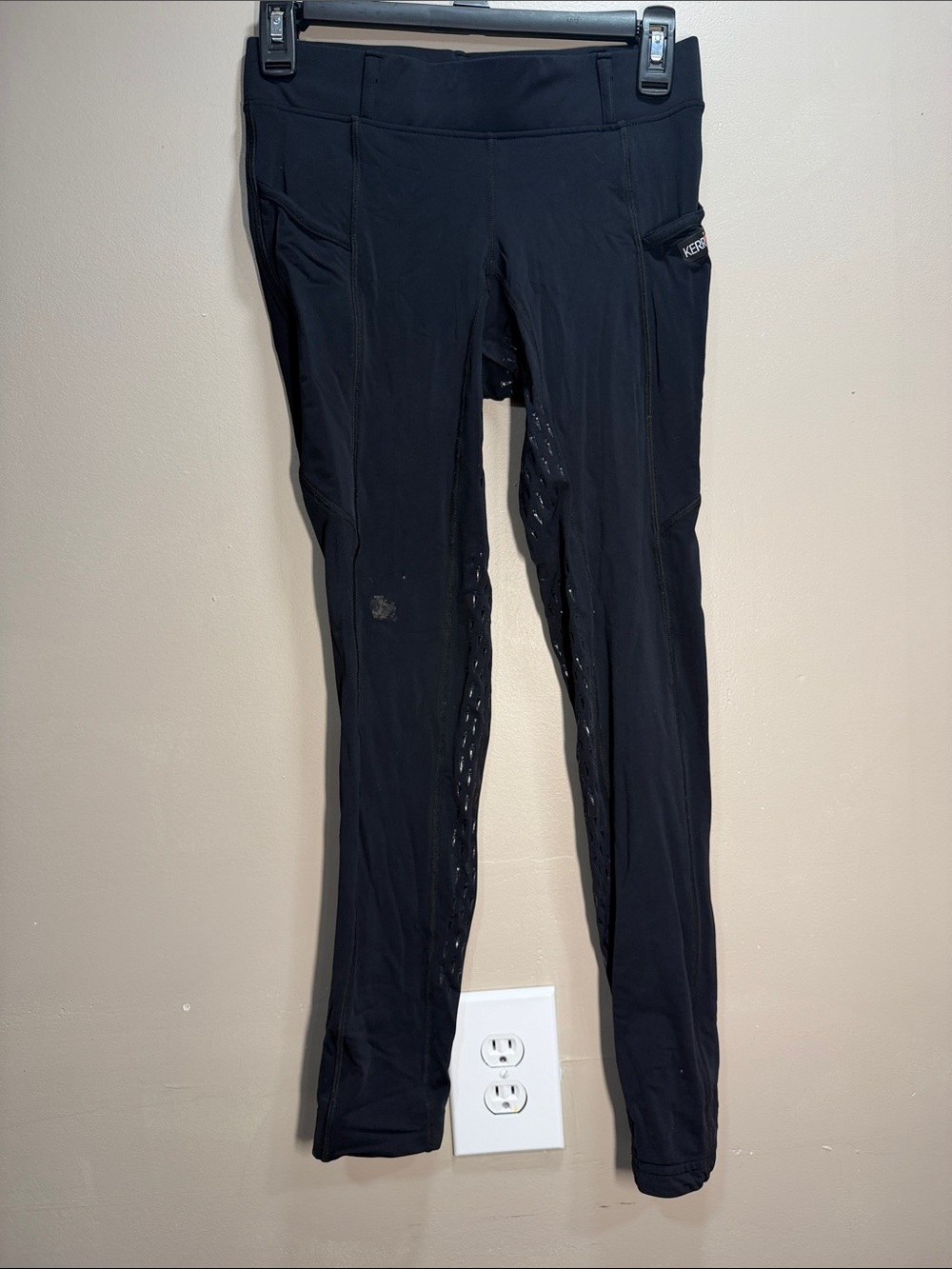 Kerrits Black full seat leggings size small